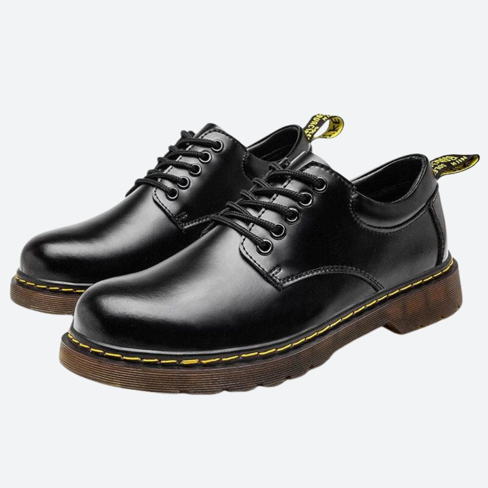 Handgemaakte Italiaanse leren Oxford schoenen - Tyron