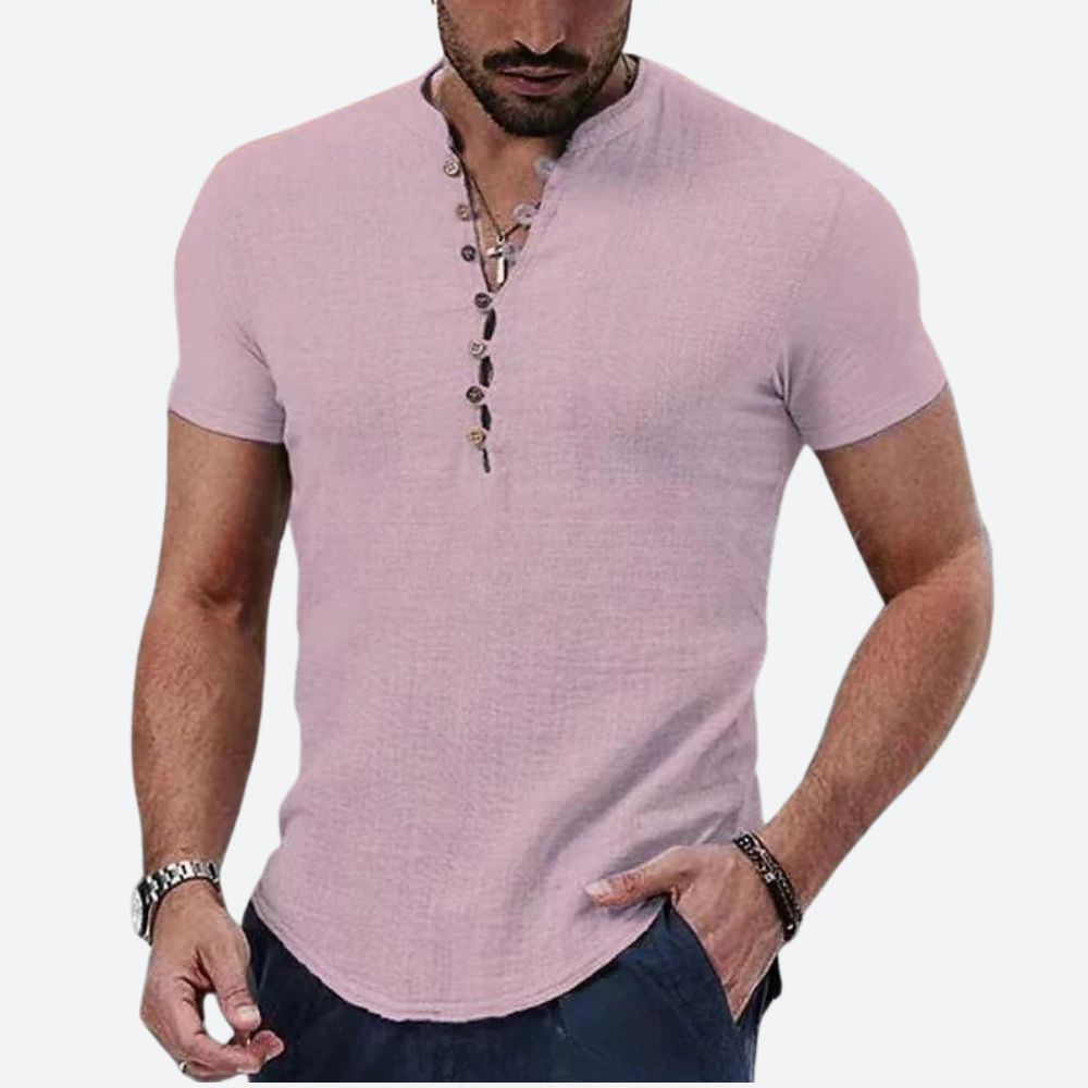 Casual zomer T-shirt voor mannen - Vardon