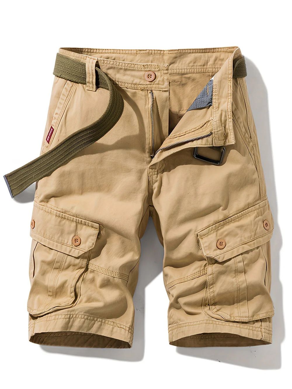 Stijlvolle katoenen shorts voor heren, perfect voor warme zomerdagen en casual gelegenheden.