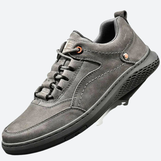 Leren sportschoenen voor heren, ideaal voor herfst en winter

