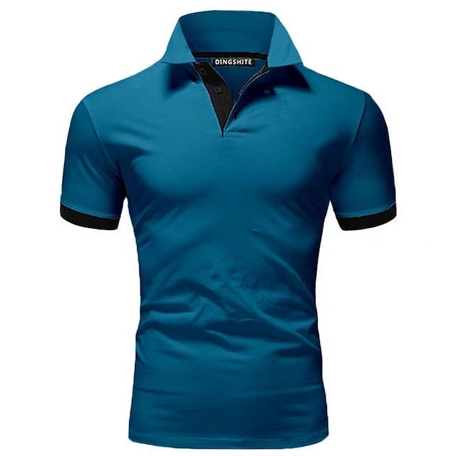 Elegant en comfortabel poloshirt met contrasterende accenten, perfect voor zakelijke en casual gelegenheden.