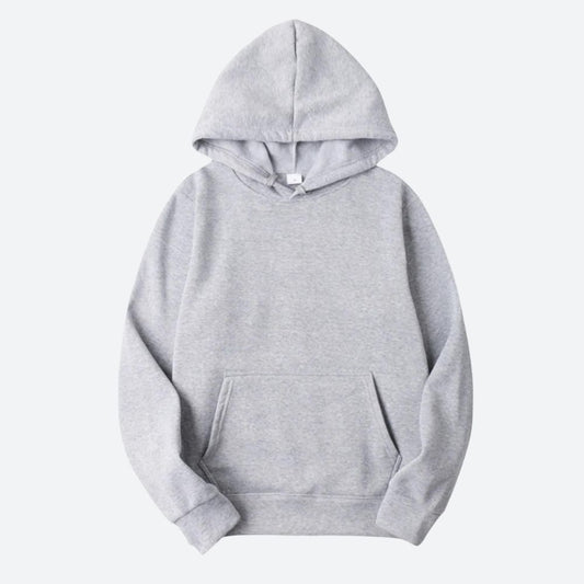 Trendy hoodie voor mannen, ideaal voor herfst en winter, met verstelbare capuchon, buidelzak en ribgebreide boorden voor extra comfort.