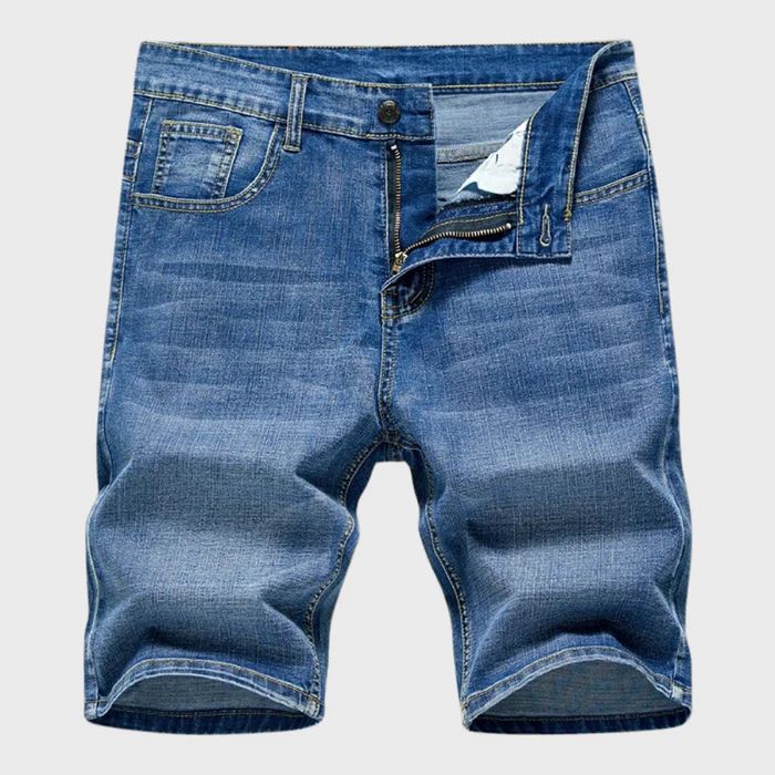 Stijlvolle en comfortabele denim zomer shorts voor heren met een klassieke look.