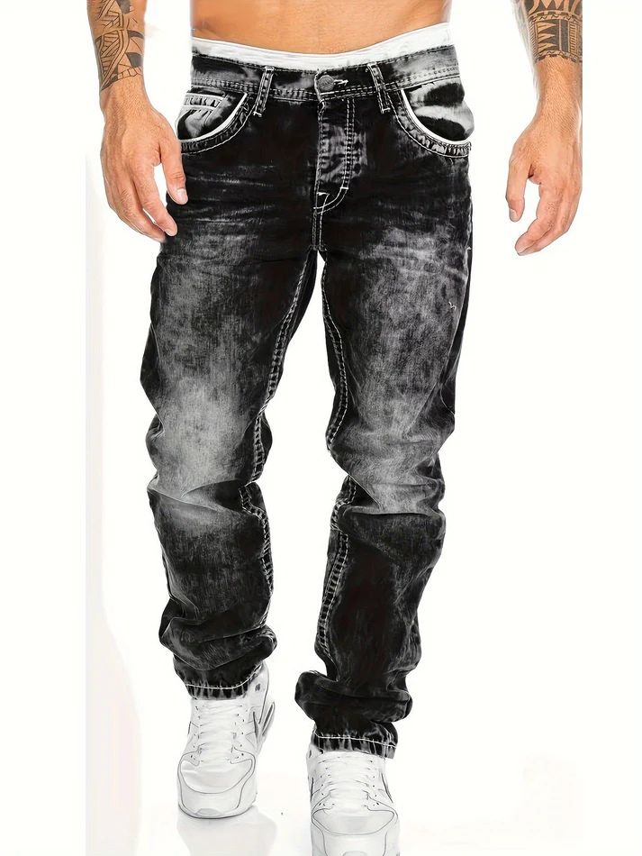 Veelzijdige zomer skinny jeans voor heren met moderne slim fit en ademende stof.